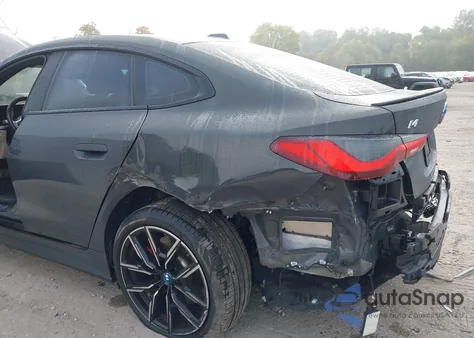 2024 BMW I4 Edrive35 z USA, uszkodzony, nr VIN WBY43AW05RFR83451